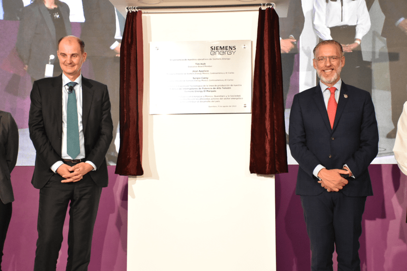 Inauguran expansión y actualización de Siemens en Querétaro